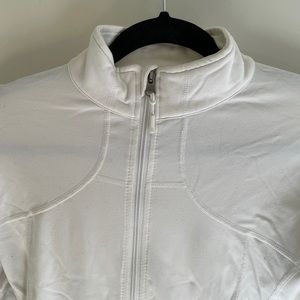 Lululemon White Zip Jacket